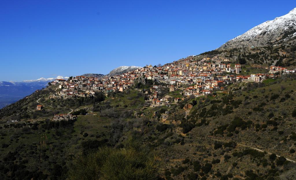 Boutique Hotel Parnassia Arachova Esterno foto